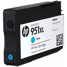 Струйный картридж увеличенной емкости HP "951XL", 1500, голубой