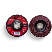 Круг лепестковый торцевой BIVOL, Р40 