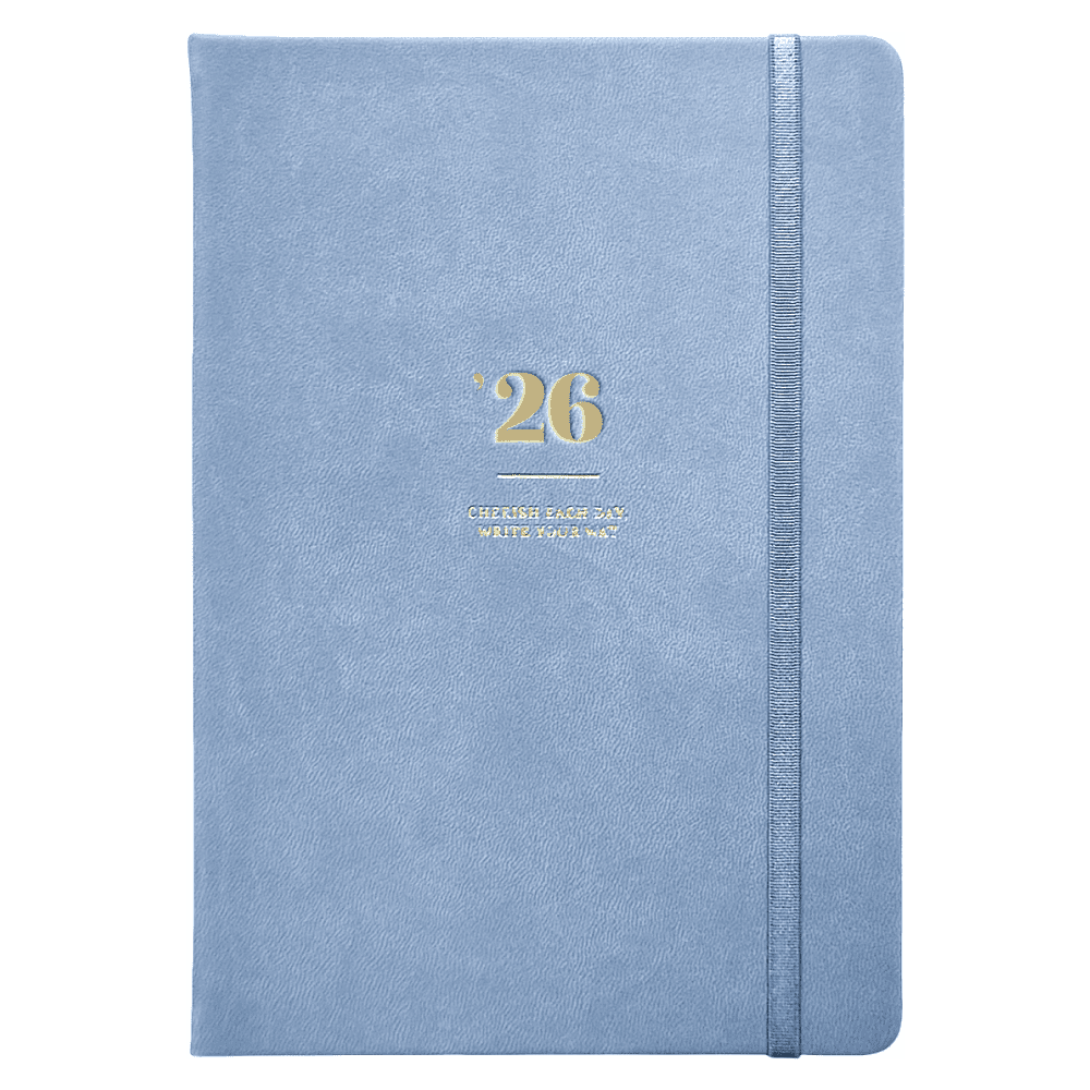 Ежедневник датированный "Pastel", А5, 352 страницы, голубой, 2026