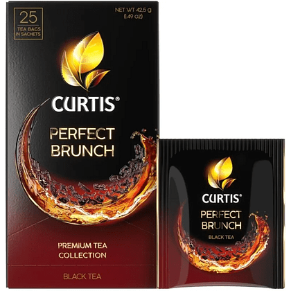 Чай "Curtis. Perfect Brunch", 25 пакетиков х 1.7г, черный, байховый - 2