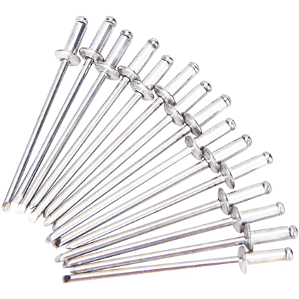 Заклепочник одноручный Deli YS EDL236910T, 270 см, 2.4-4.8 мм, заклепки в комплекте - 2