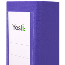 Папка-регистратор "Yesli:", А4, 75 мм, ПВХ Эко, фиолетовый
