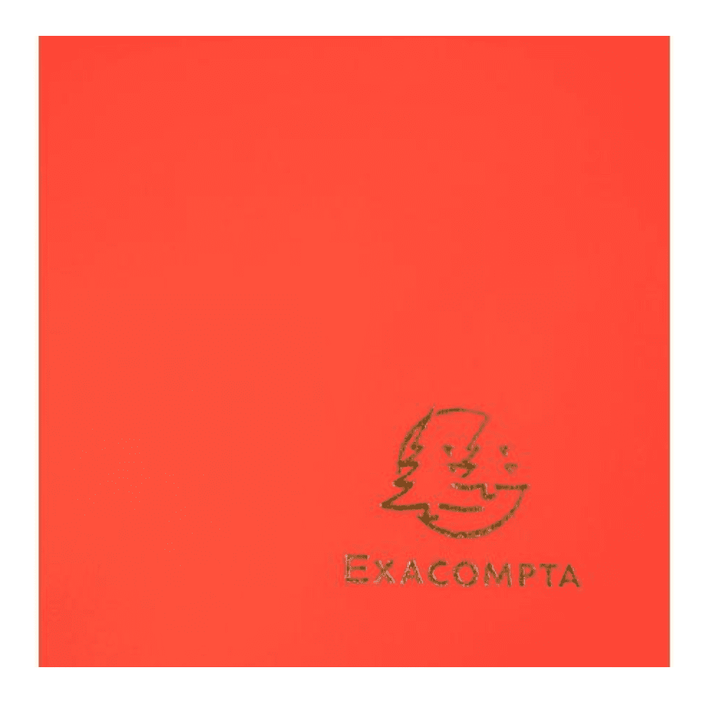 Папка на резинках "Exacompta", A4, 15 мм, полипропилен, красный - 4