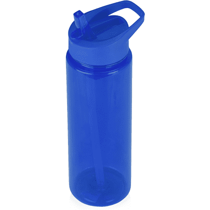 Бутылка для воды "Speedy", 700 мл, пластик, прозрачный, синий - 3