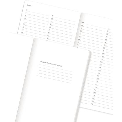 Блокнот "Carapace sky", А5, 96 листов, линейка, голубой - 4