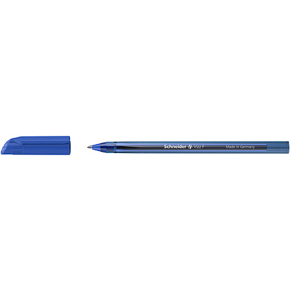 Ручка шариковая "Schneider Vizz F", 0.8мм, синий, стерж. синий - 4
