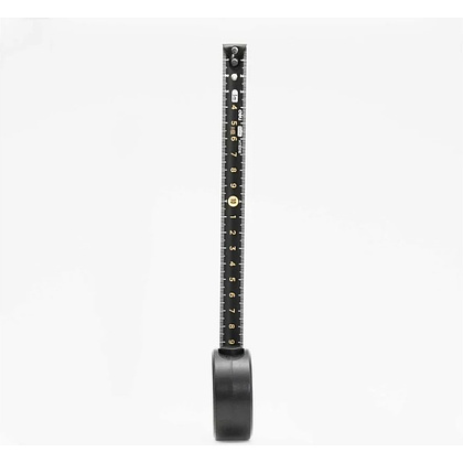 Рулетка Deli HS EHT8316, 3 м х 16 мм, Soft Touch, черный - 7