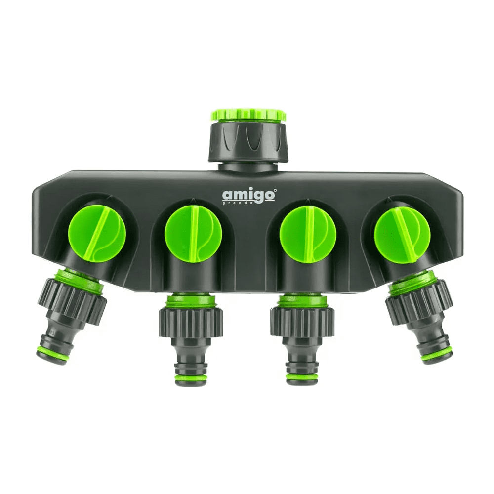 Разделитель потоков "Amigo Grande 79817", 3/4-1", четырехканальный - 2