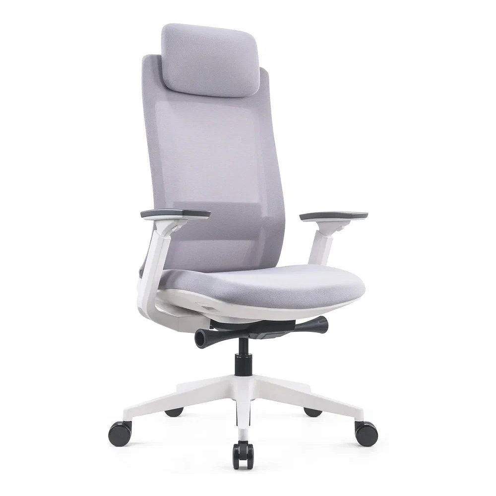 Кресло компьютерное SitZone E-VL002A-BS, сетка, ткань, пластик, серый