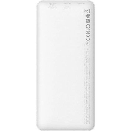 Внешний аккумулятор Baseus "Airpow  Fast Charge Power Bank", 10000mAh, White  - 3