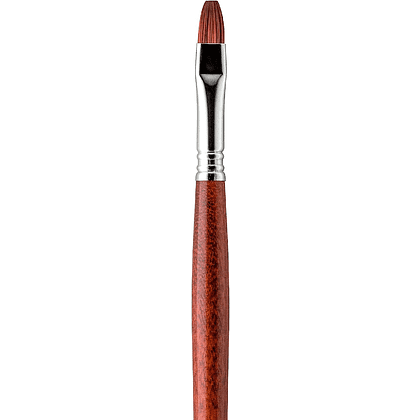 Кисть для рисования "Escoda Versatil Brush L/H 3042", синтетика, "кошачий язык", №10 - 2