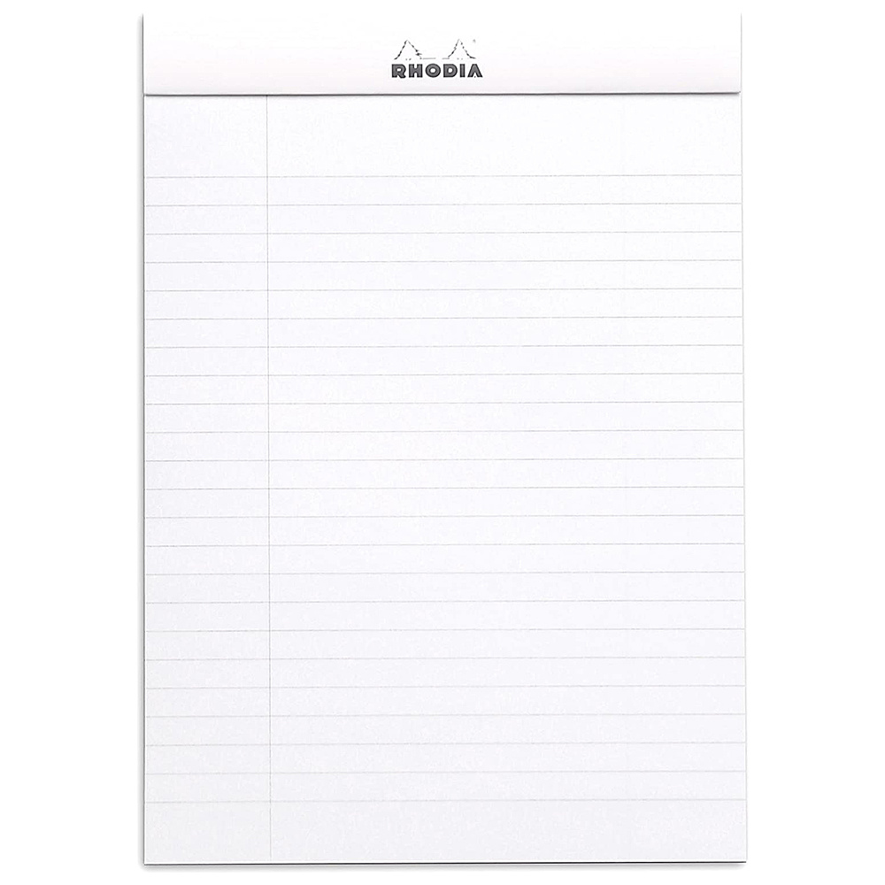 Блокнот "Rhodia", А6, 80 листов, линейка, белый - 2