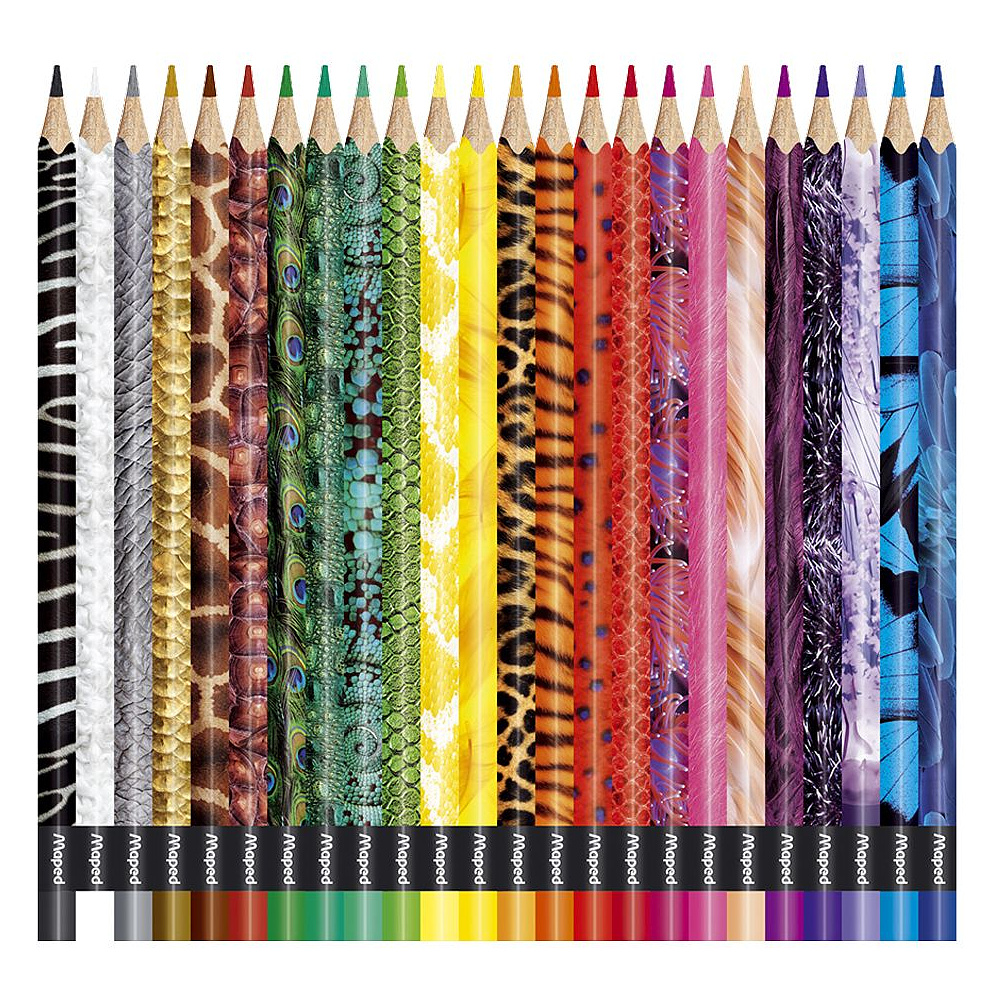 Цветные карандаши "Color' Peps Animal", 24 цвета - 2