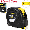 Рулетка "Deli 9010P", 10 м, черный, желтый - 2