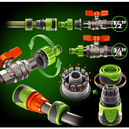 Комплект поливочный Amigo Grande 79021, 1/2" - 4