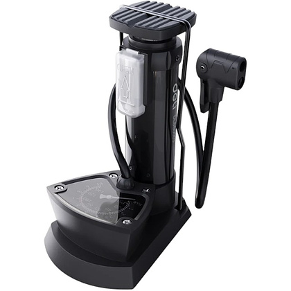 Насос велосипедный ножной Deli YS EDL880003, 9.6 bar/140 PSI