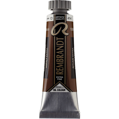 Краски масляные "Rembrandt", 414 асфальт, 15 мл, туба
