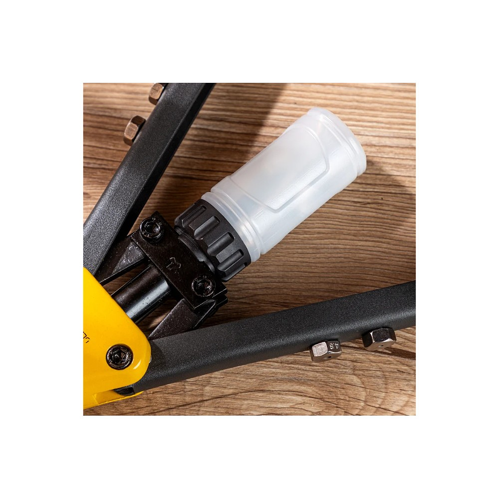 Заклепочник двуручный Deli YS EDL236913, 330 мм, 2.4- 6.4 мм, желтый, черный - 6