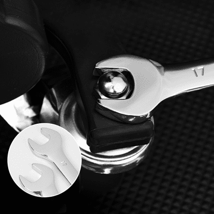 Ключ комбинированный Deli YS EDL34119, 19 мм, с трещоткой, 72 зуба - 3