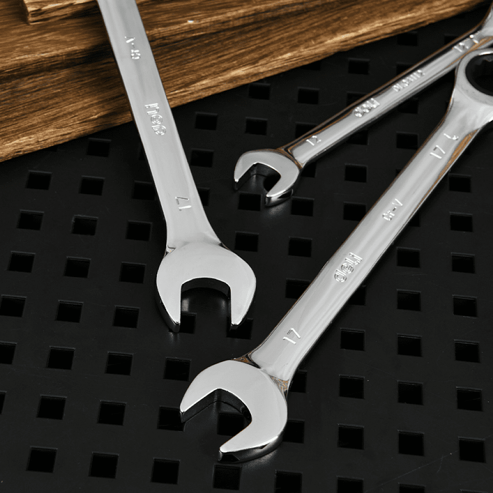 Ключ комбинированный Deli YS EDL34113, 13 мм, с трещоткой, 72 зуба - 4