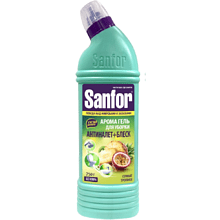 Средство чистящее для сантехники "Sanfor Арома Сочные тропики", 750 г