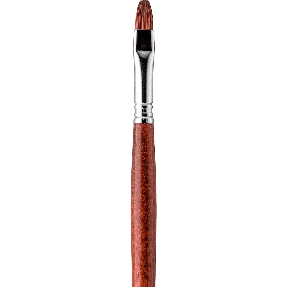 Кисть для рисования "Escoda Versatil Brush L/H 3042", синтетика, "кошачий язык", №10 - 2