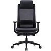 Кресло компьютерное SitZone E-VL002A, сетка, ткань, пластик, черный - 2