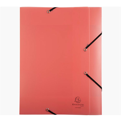 Папка на резинках "Chromaline Pastel", A4, 25 мм, пласт., ассорти - 4