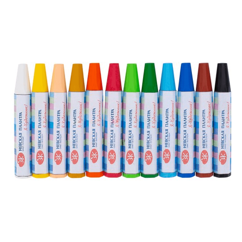 Пастель масляная "Я - Художник!", 12 цветов - 2