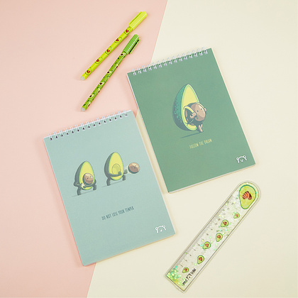 Блокнот "Avocadreams", A5, 60 листов, клетка, ассорти - 6