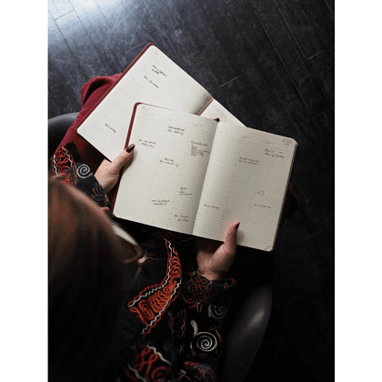 Еженедельник датированный "Rhodia", 80 листов, фиолетовый, 2026 - 2