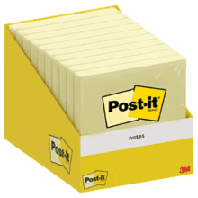 Бумага для заметок "Post-it Notes", 76х76 мм, 100 листов, канареечно желтый