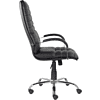 Кресло для руководителя "UTFC Гелакси В", хром, натуральная кожа  - 2