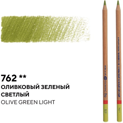 Карандаш цветной "Мастер-класс", 762, оливковый зеленый светлый - 2