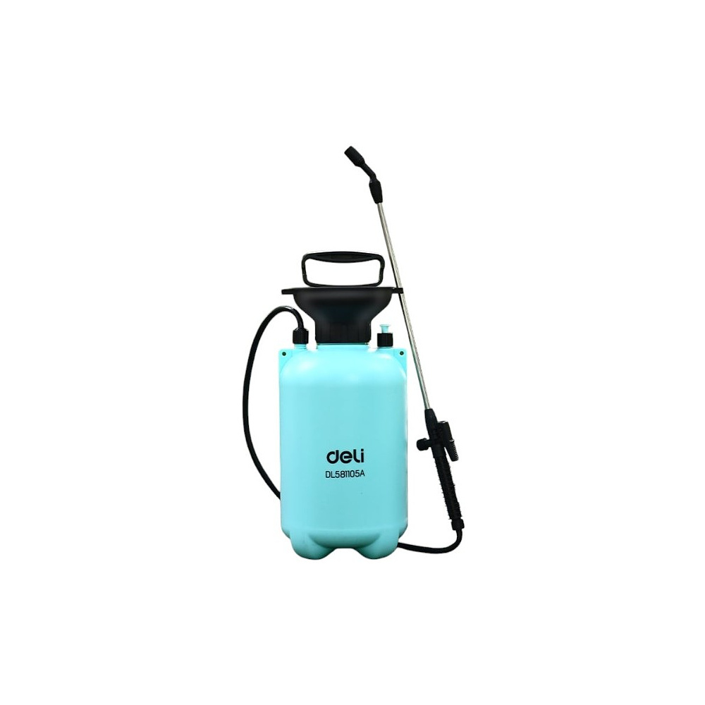 Опрыскиватель садовый помповый "Deli" , 3 л, голубой, черный