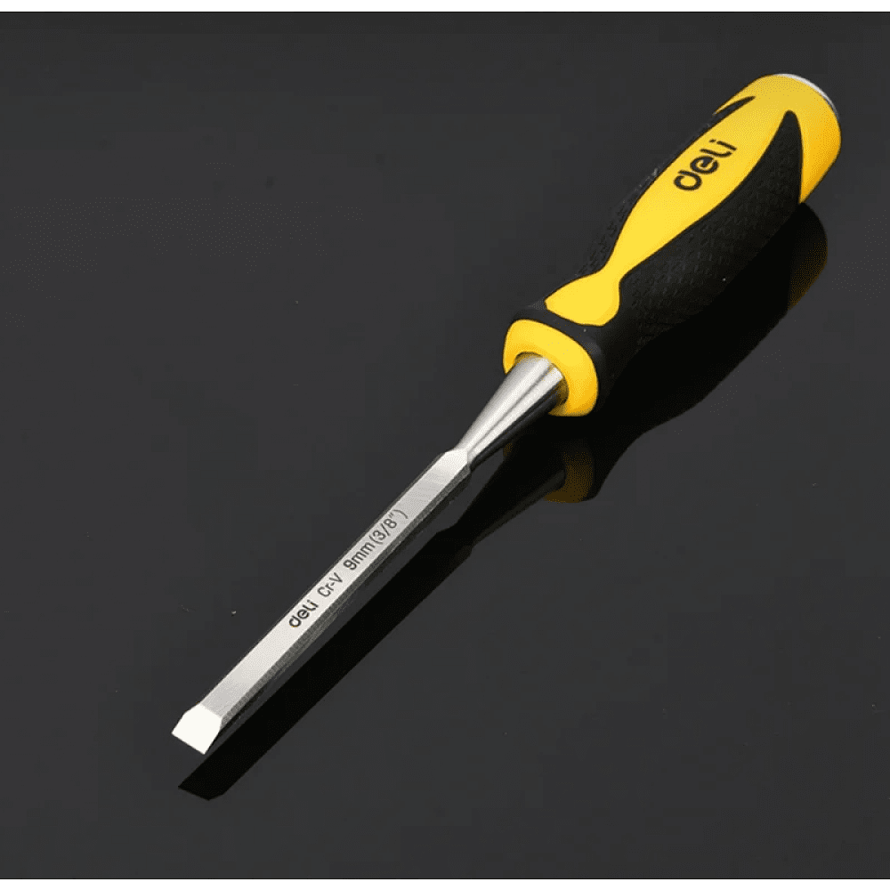 Стамеска "Deli" 9 мм, желтый - 3