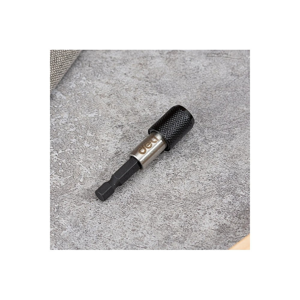 Держатель бит (насадок) Deli YS EDL107401, магнитный, набор 2 шт., 60мм, 1/4", с фиксатором - 5