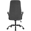 Кресло компьютерное EVERPROF Smart, ткань, серый, металл, корпус черный - 5