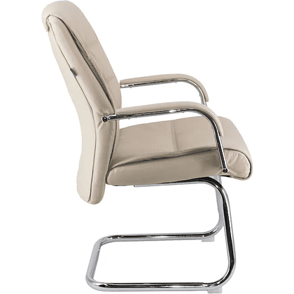 Стул для посетителей EVERPROF BOND CF, экокожа, бежевый - 3