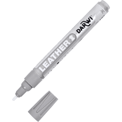 Маркер акриловый для кожи "Darwi", 2 мм, холодный серый - 2