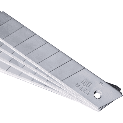 Лезвия для большого ножа "Kangaro Miles", 18 мм, 10 штук - 8