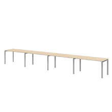 Коллекция Титан Бенч-система линейная на 4 рабочих места ТН316ТР-4х1+ТН316К-22