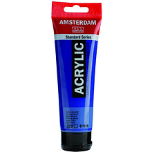 Краски акриловые "Amsterdam", 570 голубая ФЦ, 120 мл, туба