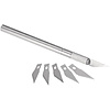 Нож для макетирования "Cutting knife", 5 сменных лезвий - 2