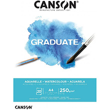 Блок-склейка бумаги для акварели "Canson Graduate"