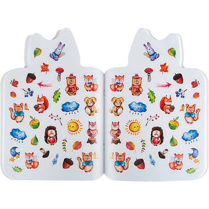 Альбом для рисования "Цветик. Заяц" с наклейками, 276х195 мм, 32 листа - 5