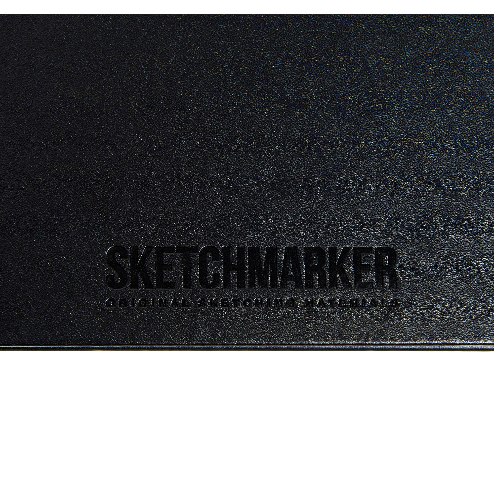 Скетчбук "Волнение", Валерий Шкарубо, 21x14.8 см, 80 листов, нелинованный, черный пейзаж - 6