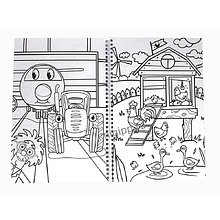 Раскраска "100 картинок. Синий трактор", -30%