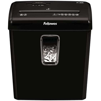 Уничтожитель Fellowes PowerShred P-30C, DIN P-4, 4х34 мм, 6 листов, 15 литров - 2