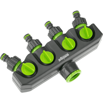 Разделитель потоков "Amigo Grande 79817", 3/4-1", четырехканальный - 3